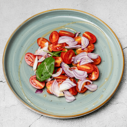 Insalata Pomodoro e cipolla (vegan)