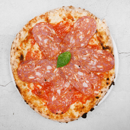 Pizza Diavola (scharf)