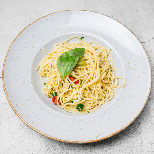 Spaghetti Aglio e Olio (vegetarisch)