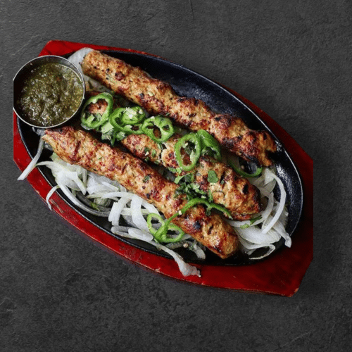 Chicken Seekh Kebap (scharf)