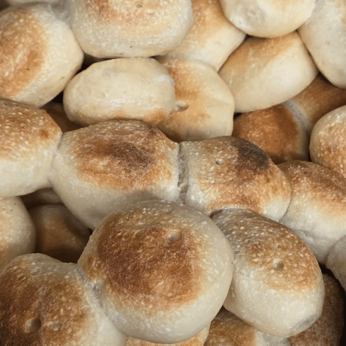 Kräutercreme  Pizzabrötchen  (3 Stück)