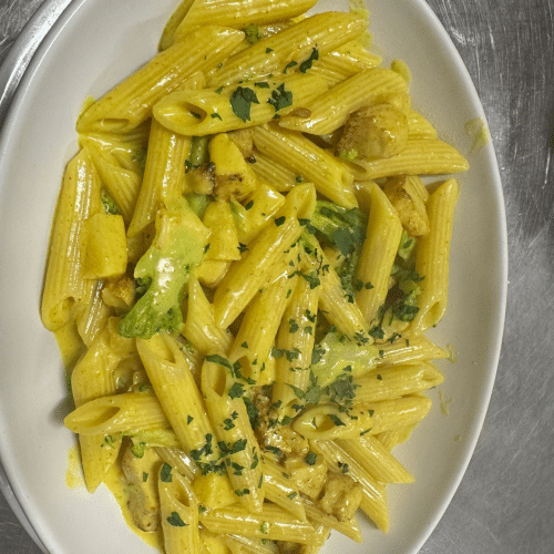 Penne Bombay (scharf)