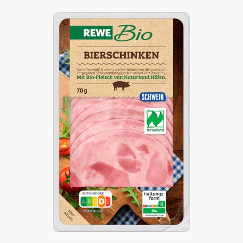 Rewe Bio Bierschinken 70g