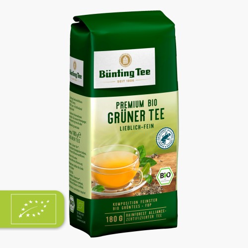 Bünting Tee Bio Grüner Tee 180g