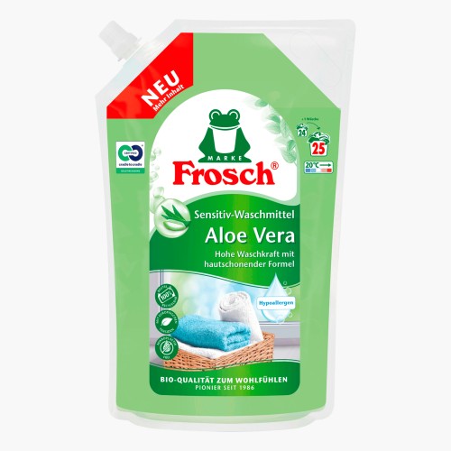 Frosch Sensitiv-Waschmittel Flüssig Aloe Vera 25WL 1,5L