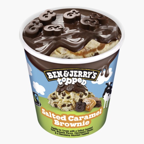 Ben & Jerry's Topped Salted Caramel Brownie 438ml