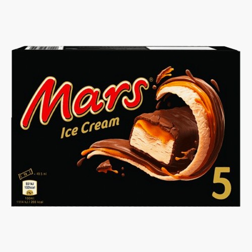 Mars Ice Cream 247,5ml (5x49,5ml)