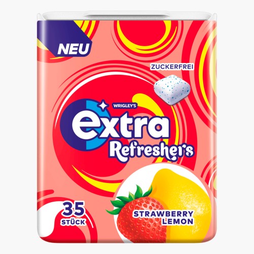 Wrigley's Extra Refreshers Strawberry & Lemon zuckerfrei 35 Stück
