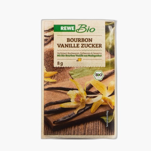 Rewe Bio Bourbon Vanille Zucker 4x8g
