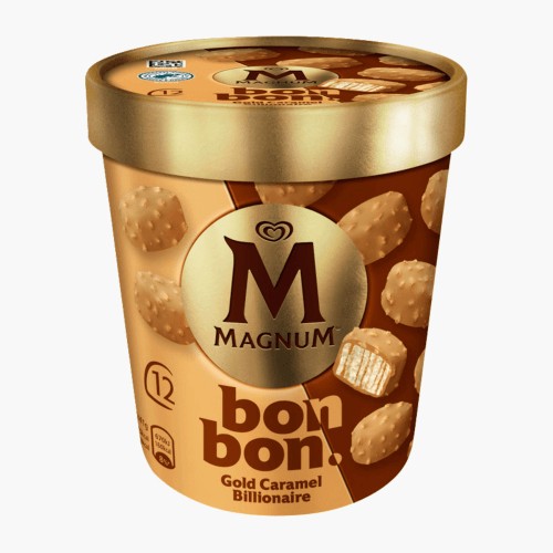 Magnum Bonbon Gold Caramel Billionaire 204ml (12x17ml)