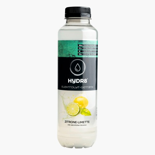 Hydr8 Zitrone-Limette Elektrolyt-Getränk 0,5l
