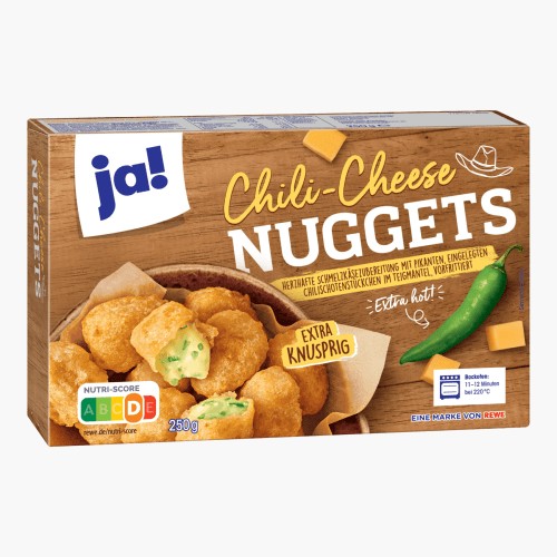 Ja! Chili-Cheese Nuggets 250g