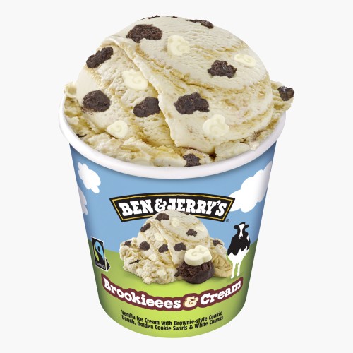 Ben & Jerry's Eis Brookieees & Cream 465ml