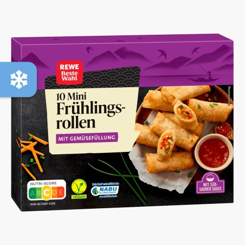 Rewe Beste Wahl 10 Mini Frühlingsrollen 280g