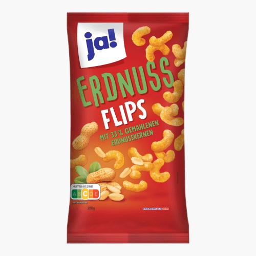 Ja! Erdnuss-Flips 200g