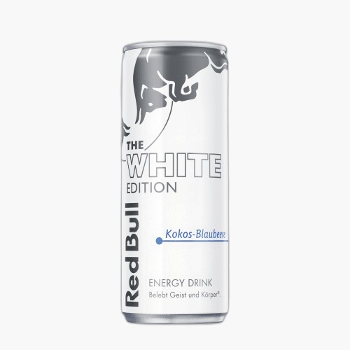 Red Bull Energy Drink White Edition Kokos Blaubeere 0,25l Dose