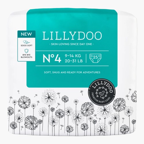 LILLYDOO Windeln Singlepack Größe 4