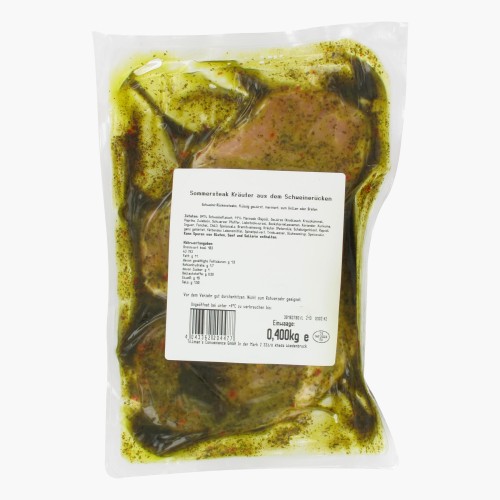 Schweine-Rückensteaks Kräuter 400g