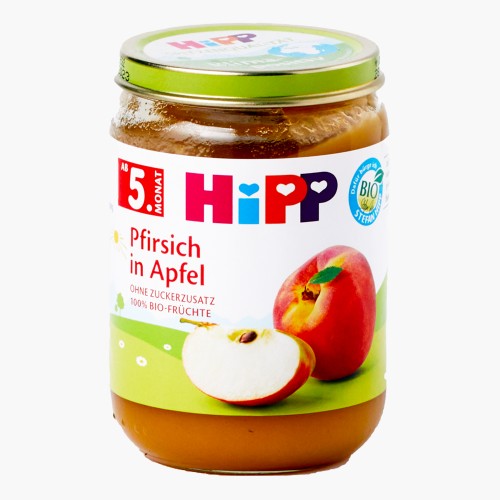 Hipp Bio Pfirsich in Apfel 190g