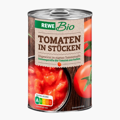 Rewe Bio Tomaten in Stücken 400g