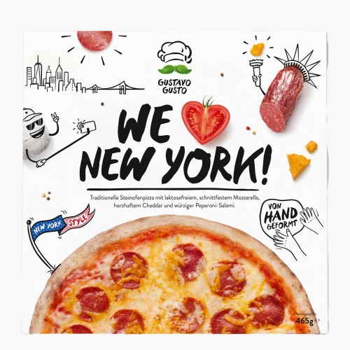 Gustavo Gusto New York Style Pizza 465g