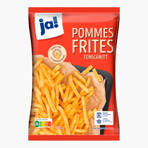 Ja! Pommes Frites Feinschnitt 1kg