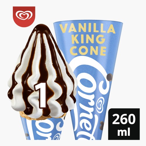 Langnese Cornetto King Cone Vanilla 260ml