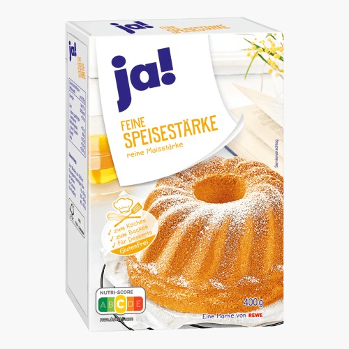 Ja! Feine Speisestärke reine Maisstärke 400g