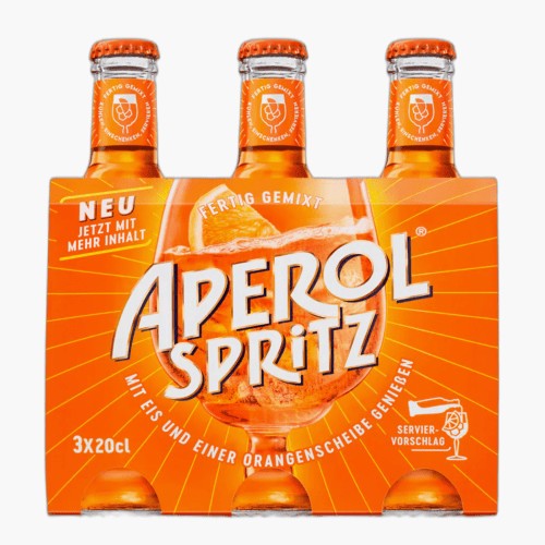 Aperol Spritz Fertig Gemixt 3x200ml (10,5% vol.)
