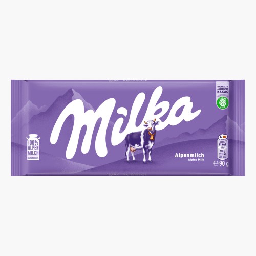Milka Schokolade Alpenmilch 90g