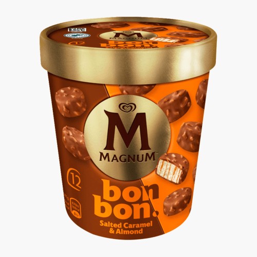 Magnum Bonbon Salted Caramel & Almond 204ml (12x17ml)