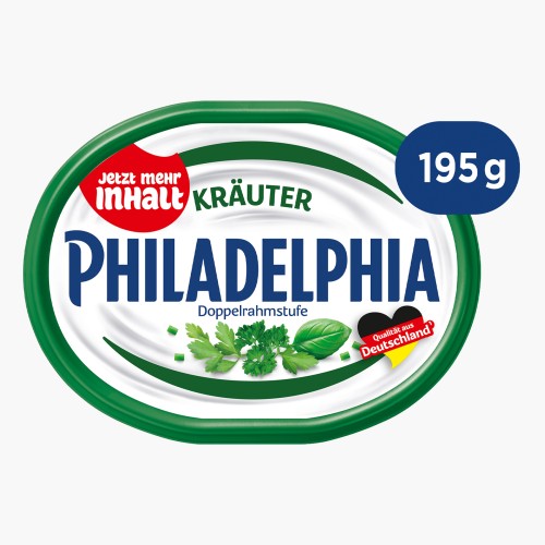 Philadelphia Kräuter Doppelrahmstufe 195g