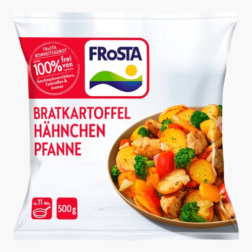 Frosta Bratkartoffel-Hähnchenpfanne 500g