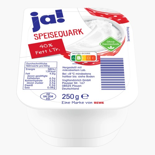 Ja! Speisequark 250g