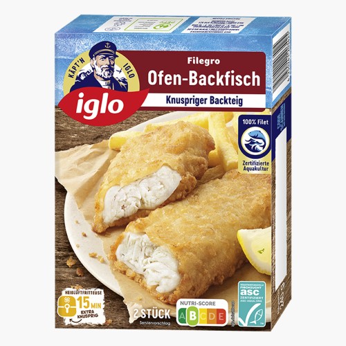 Iglo Filegro Ofen-Backfisch 240g