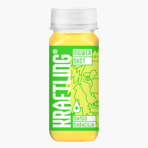 Kraftling Ingwershot Mango-Maracuja 60ml