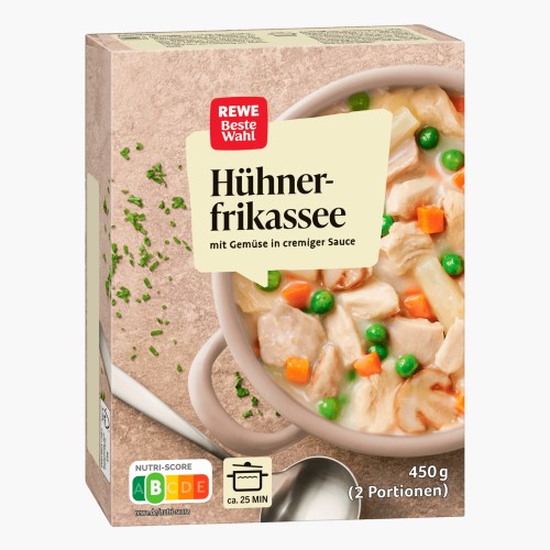 Rewe Beste Wahl Hühnerfrikassee 450g (2 Portionen)
