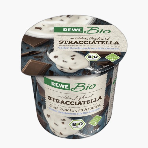 Rewe Bio Joghurt Stracciatella 3,8% 150g