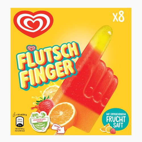 Langnese Flutschfinger Vegan 512ml (8x64ml)