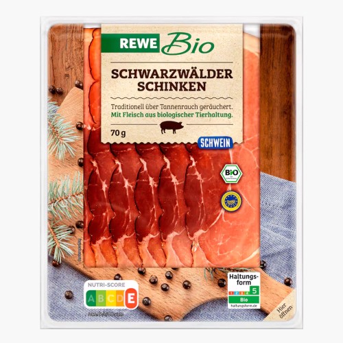 Rewe Bio Schwarzwälder Schinken 70g