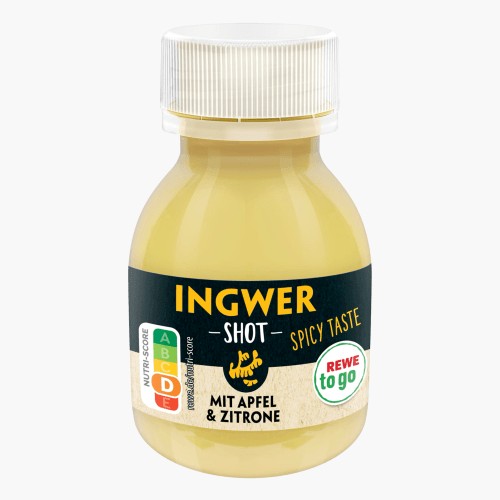 Rewe To Go Shot Ingwer Apfel & Zitrone 60ml
