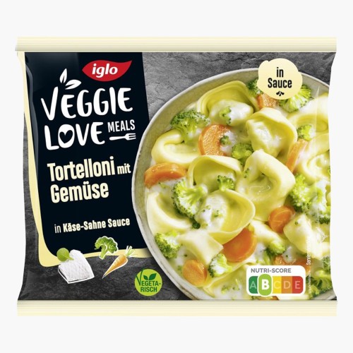 Iglo Tortelloni Käse-Sahnesauce 450g