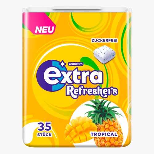 Wrigley's Extra Refreshers Tropical zuckerfrei 35 Stück