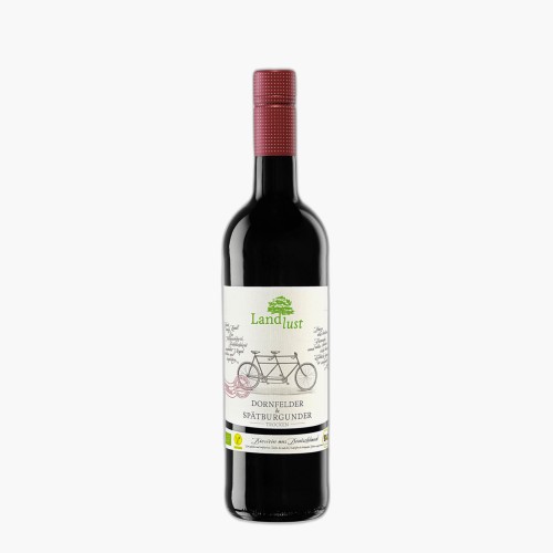 Landlust Bio Dornfelder-Spätburgunder Trocken 0,75l (12% vol.)