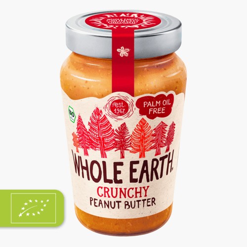 Whole Earth Bio Peanut Butter crunchy 340g