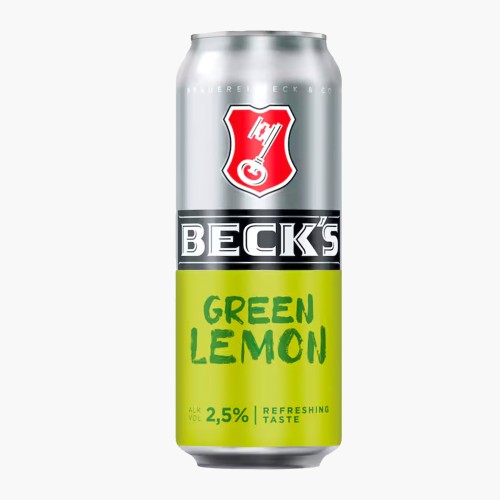 Becks Green Lemon Dose 0,5l (2,5 vol.)