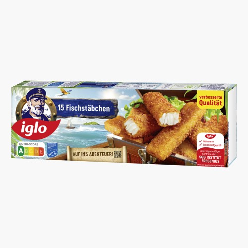 Iglo 15 Fischstäbchen 450g
