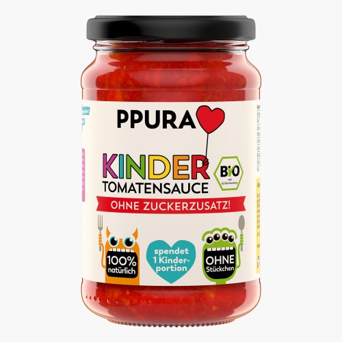 Ppura Bio Tomatensauce Kinder 340g