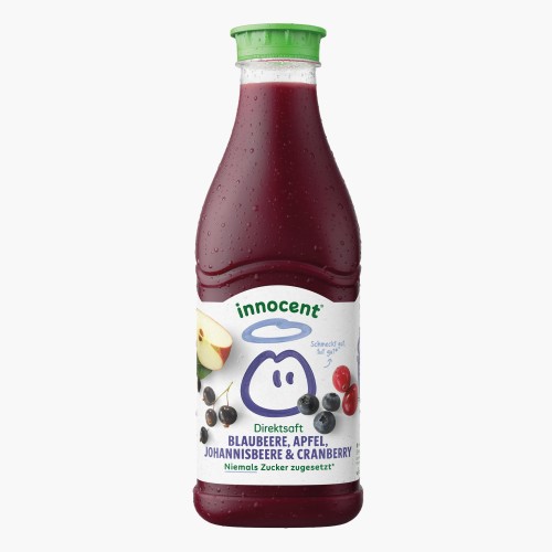 Innocent Direktsaft Blaubeere, Apfel, Johannisbeere & Cranberry 900ml
