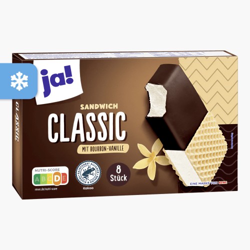 Ja! Sandwich Classic 720ml (8x90ml)